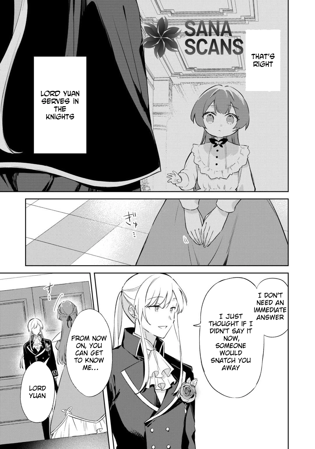 The Lady Turned Into a Child and Is Spoiled by the Knight Commander Chapter 4 Page 5